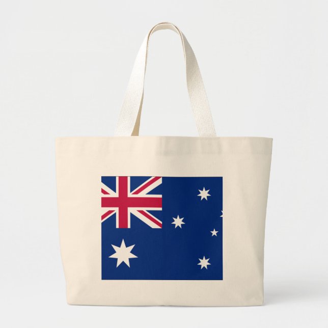 Australiska flagga jumbo tygkasse (Framsidan)