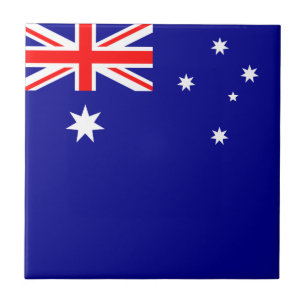 Australiska Flagga Kakelplatta