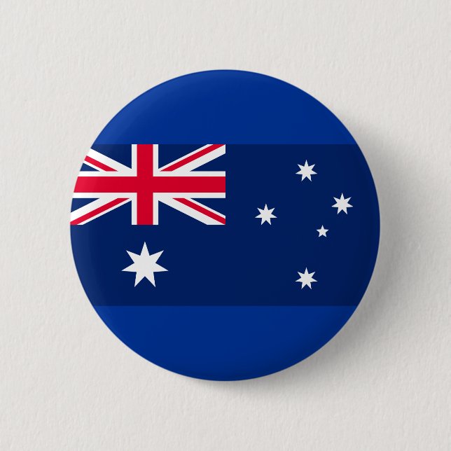 Australiska Flagga Knapp (Framsida)