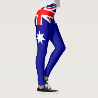 Australiska Flagga Leggings