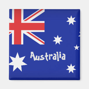 Australiska Flagga Magnet
