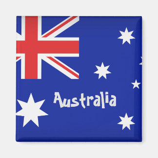 Australiska Flagga Magnet