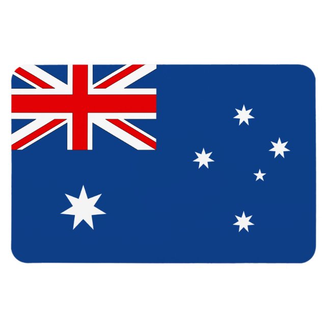 Australiska Flagga Magnet (Horisontell)