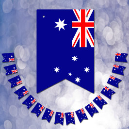 Australiska Flagga & Party Australien Banner /Bröl