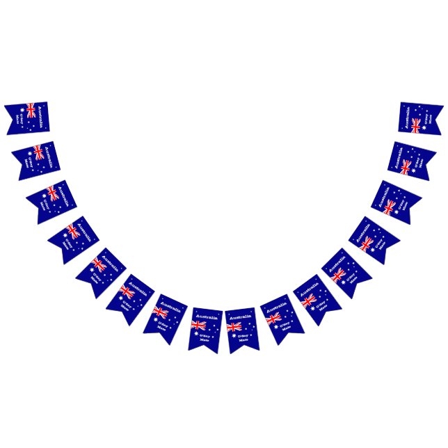 Australiska Flagga & Party Australien Banner /Bröl (Alla)
