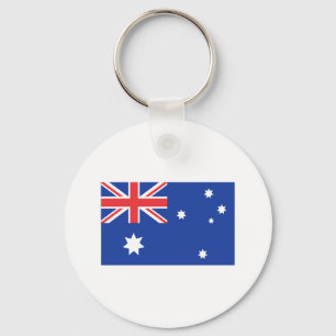 Australiska Flagga T-shirts och presenter Nyckelring