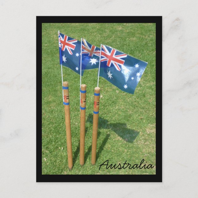 australiska flagga vykort (Framsida)