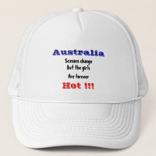Australiska flickor truckerkeps