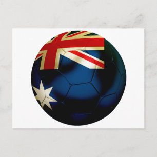Australiska fotbollen vykort