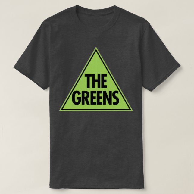 Australiska Gröntar Party T Shirt (Design framsida)