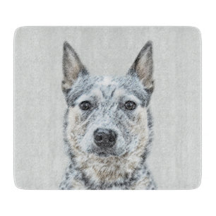 Australiska Hund Cattle Painting - Cute Original A