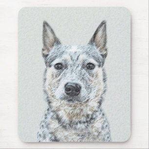 Australiska Hund Cattle Painting - Cute Original A Musmatta