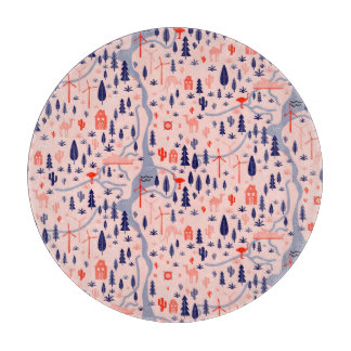 Australiska ikoner, sömlös dekorativ mönster.