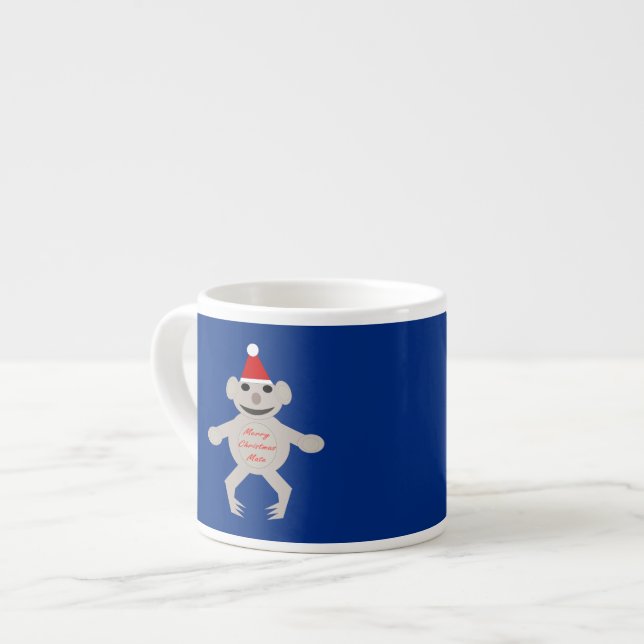 Australiska jul Koala Bear Espresso Mugg Espressomugg (Framsida vänster)