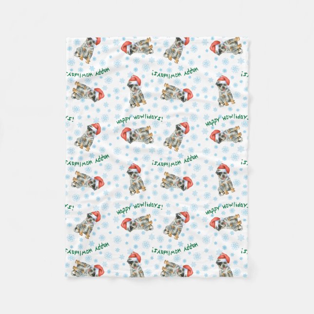 Australiska julboxen, Hund Fleecefilt (Framsidan)