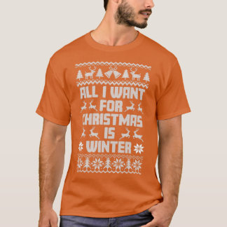 Australiska julen - allt jag vill ha till jul är t shirt