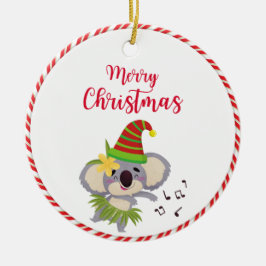 Australiska julklappen Dancing Koala Ornament