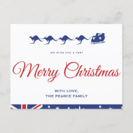 Australiska julkort Kangaroo Aussie Vykort