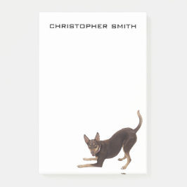 Australiska Kelpie-Hund Post-it Block