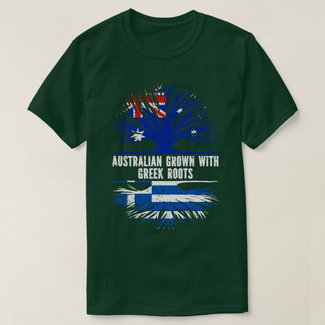 Australiska odlingar med grekiska rötter Australie T Shirt (Design framsida)