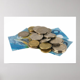 Australiska pengar poster