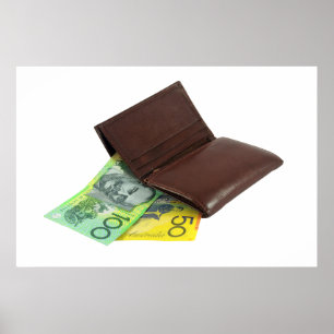 Australiska pengar poster