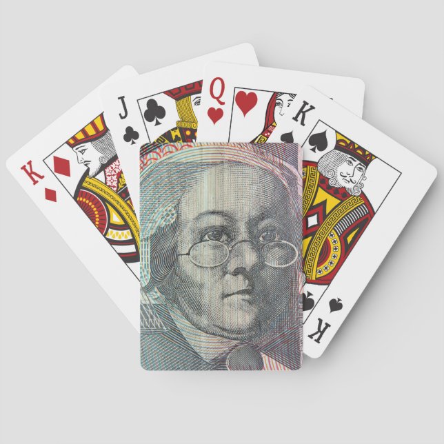 Australiska penningdollar casinokort (Baksidan)