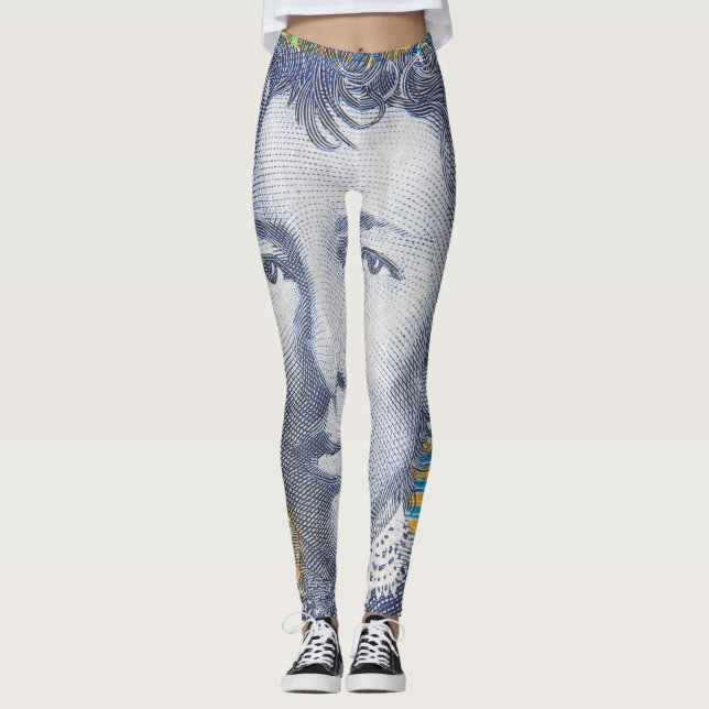 Australiska penningdollar leggings (Framsida)