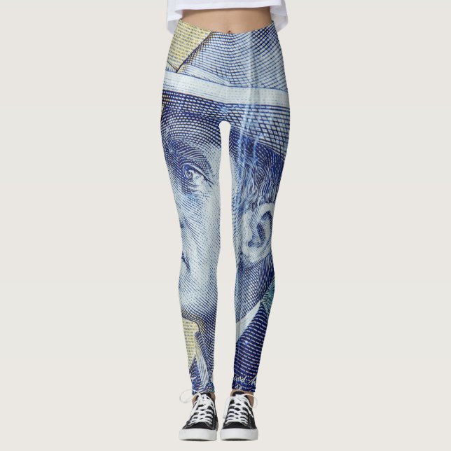 Australiska penningdollar leggings (Framsida)