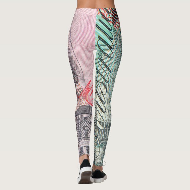 Australiska penningdollar leggings (Baksida)