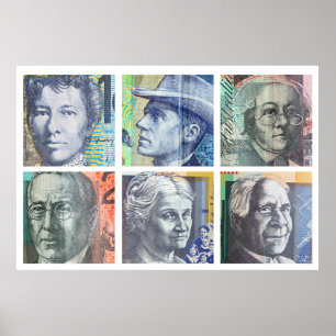 Australiska penningdollar poster