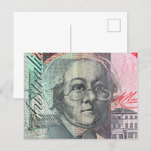 Australiska penningdollar vykort