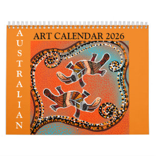 AUSTRALISKT KONSTKALENDER 2026 KALENDER