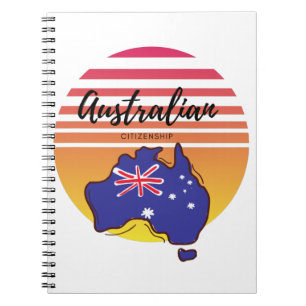 Australiskt medborgarskap anteckningsbok