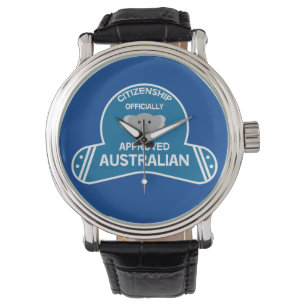 Australiskt medborgarskap   Aussie Citizen Two-Ton Armbandsur
