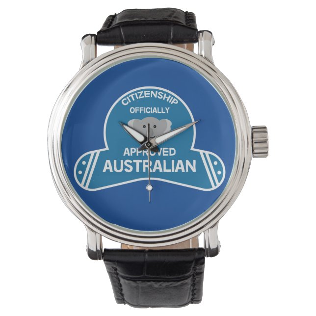 Australiskt medborgarskap | Aussie Citizen Two-Ton Armbandsur (Framsida)