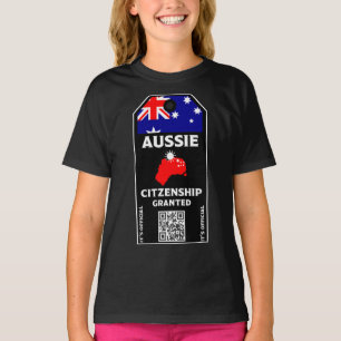 Australiskt medborgarskap Party Grattiss T-S T Shirt