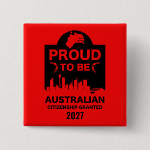 Australiskt medborgarskapsgåft knapp