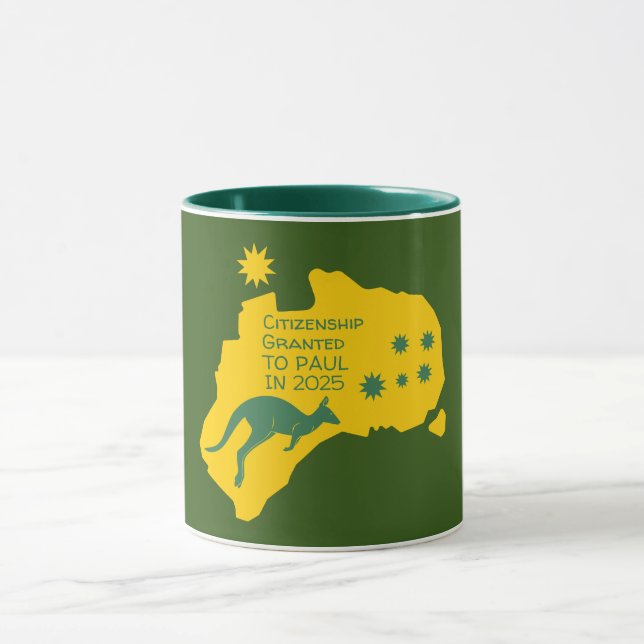 Australiskt medborgarskapsgåft | Medborgarskap i s Mugg (Center)