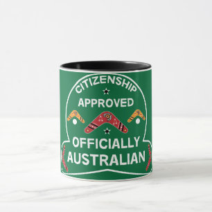 Australiskt medborgarskapsgåft Medborgarskap i s Mugg