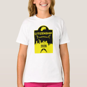 Australiskt medborgarskapsgåft t shirt