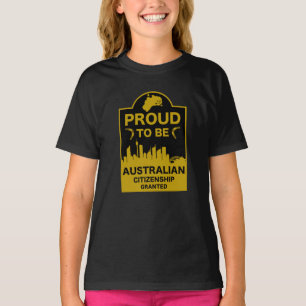 Australiskt medborgarskapsgåft t shirt