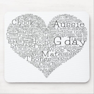 Australiskt slanghjärta musmatta