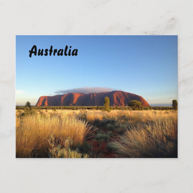 australiskt vykort (Framsida)