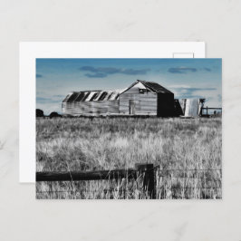 Australiskt vykort för reala landsbygdsförhållande