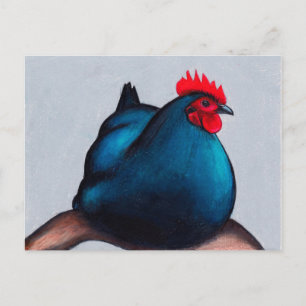 Australorp Chicken Hen Vykort