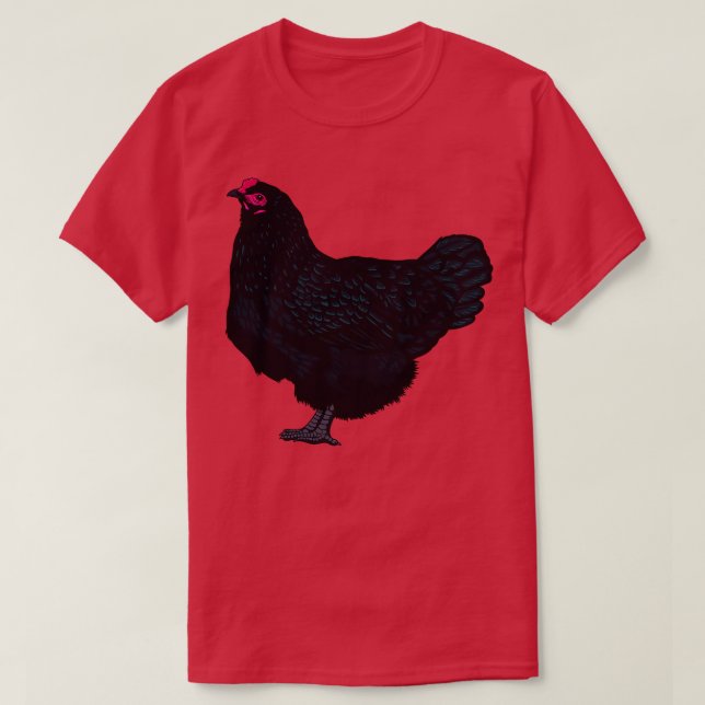 Australorp Chicken T Shirt (Design framsida)