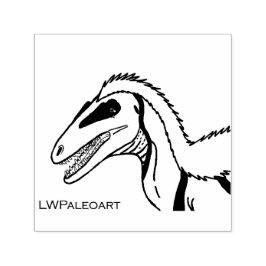 Australovenator Rubber Frimärke Självfärgande Stämpel