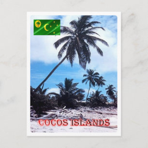 Austraslia-Cocos-öarna (Keeling) - Handflatan - Vykort