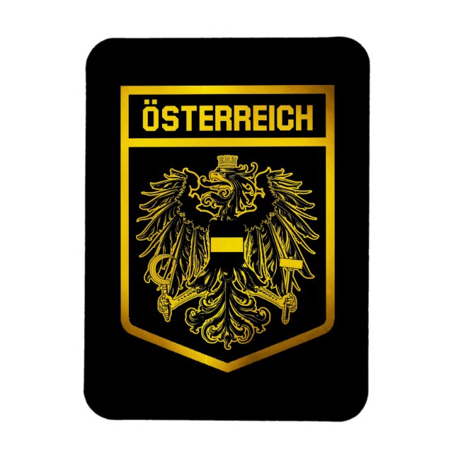 Austria Emblem Magnet (Vertikal)